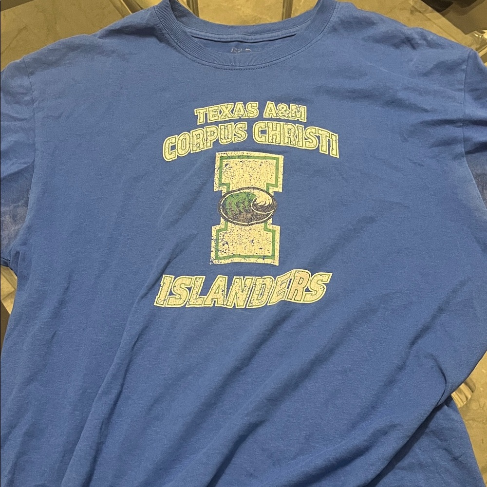 Texas A&M Corpus Christi Islanders Blue T-Shirt